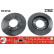 Brake Disc DF4156 TRW, Thumbnail 2