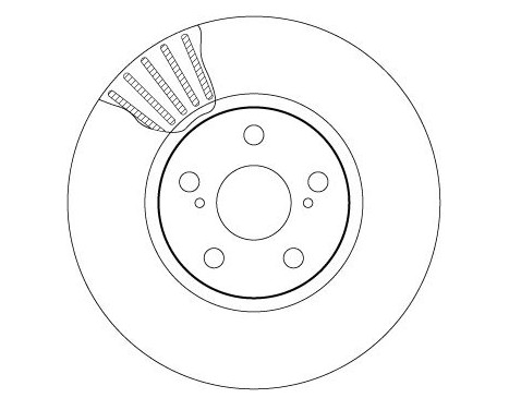 Brake Disc DF4160 TRW, Image 2