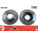 Brake Disc DF4168 TRW, Thumbnail 2