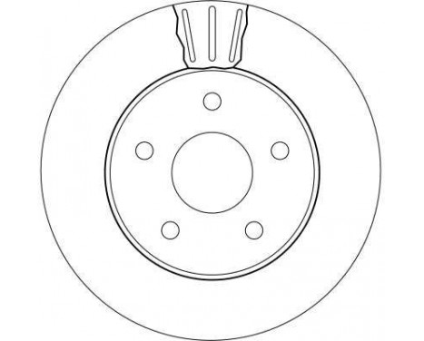 Brake Disc DF4170 TRW, Image 3