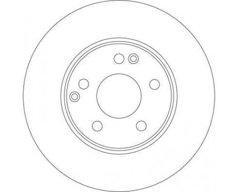 Brake Disc DF4180 TRW, Image 3