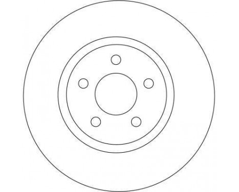 Brake Disc DF4190 TRW, Image 2