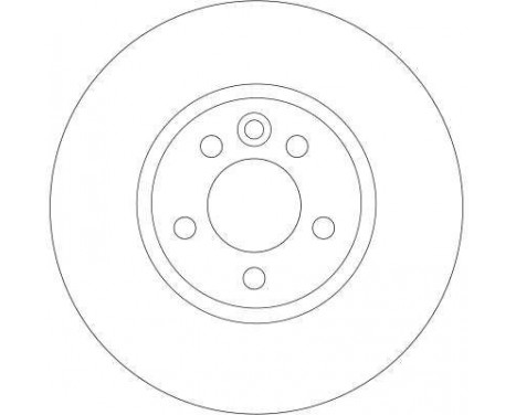 Brake Disc DF4203 TRW, Image 2