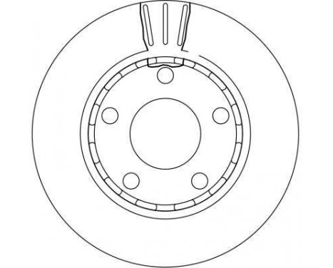 Brake Disc DF4210 TRW, Image 3