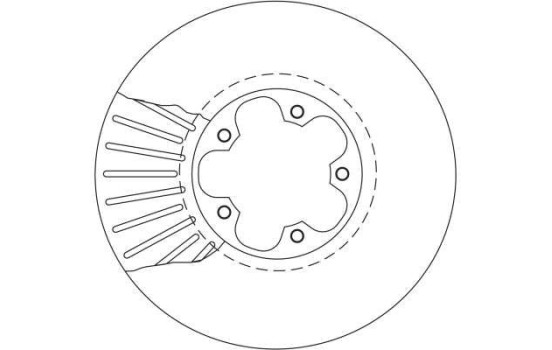 Brake Disc DF4216 TRW, Image 3
