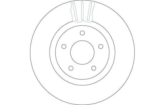 Brake Disc DF4219S TRW, Image 3