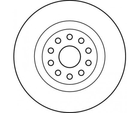 Brake Disc DF4220 TRW, Image 2