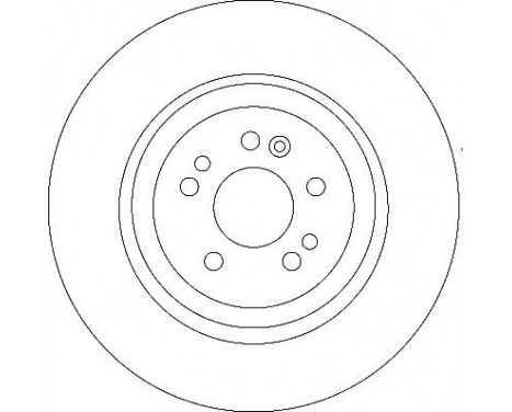 Brake Disc DF4222S TRW, Image 3