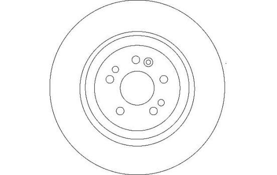 Brake Disc DF4222S TRW, Image 3