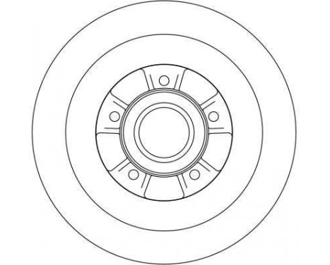 Brake Disc DF4228 TRW, Image 3