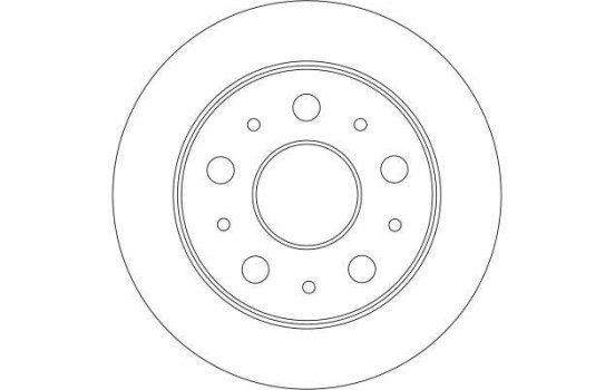 Brake Disc DF4245 TRW, Image 3