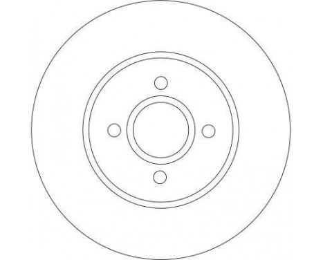 Brake Disc DF4250 TRW, Image 3