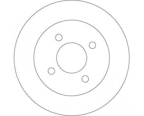 Brake Disc DF4254 TRW, Image 3