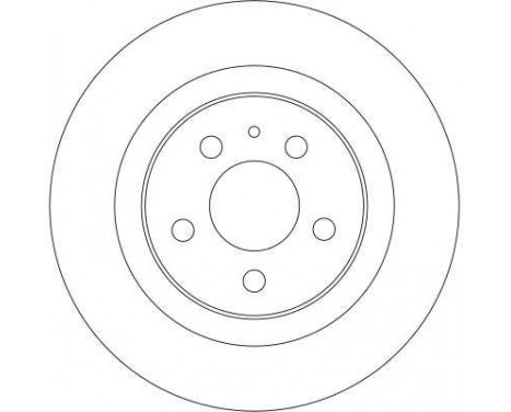 Brake Disc DF4256 TRW, Image 3