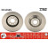 Brake Disc DF4258S TRW