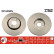 Brake Disc DF4260S TRW, Thumbnail 2