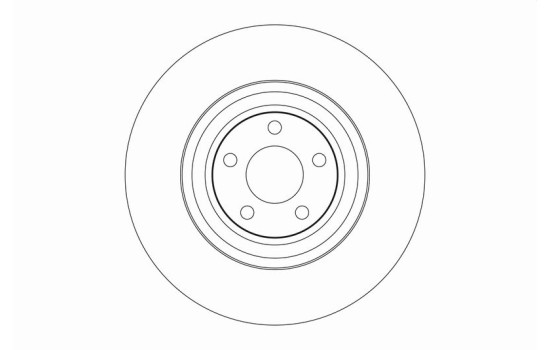 Brake Disc DF4268S TRW, Image 3
