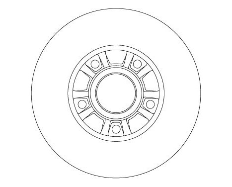 Brake Disc DF4273BS TRW, Image 3