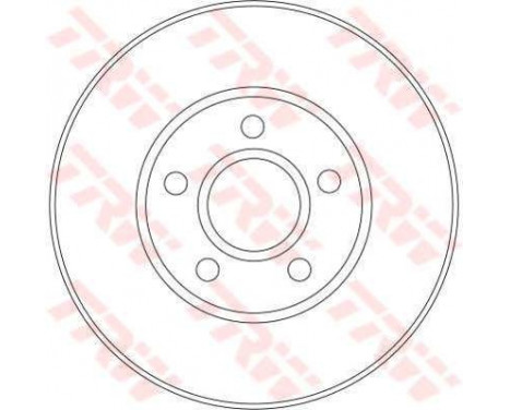 Brake Disc DF4277 TRW, Image 2