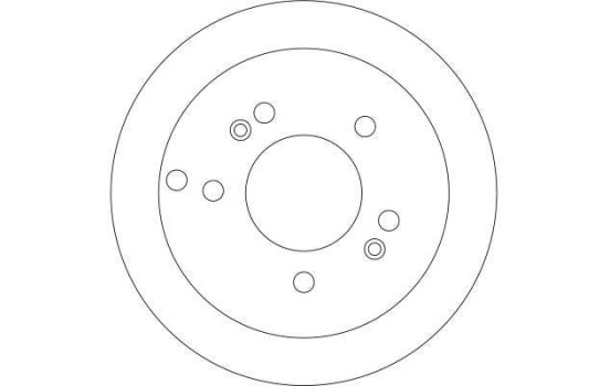 Brake Disc DF4281 TRW, Image 3