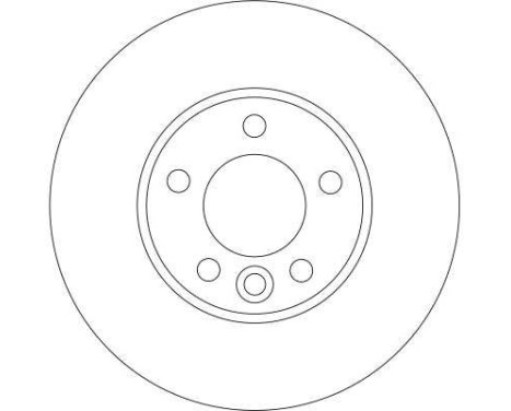 Brake Disc DF4308S TRW, Image 4