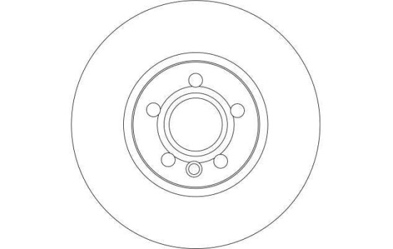 Brake Disc DF4310S TRW, Image 3