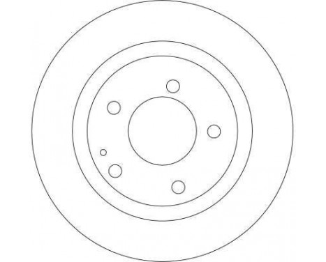 Brake Disc DF4322 TRW, Image 3