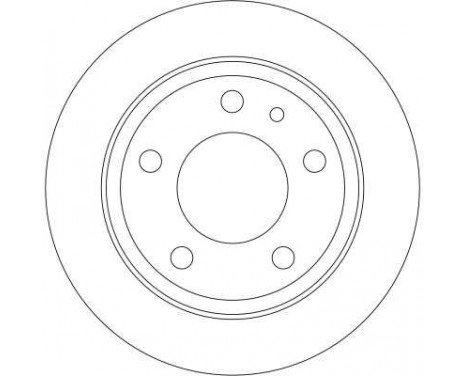 Brake Disc DF4333 TRW, Image 3