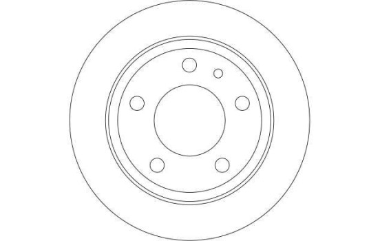 Brake Disc DF4333 TRW, Image 3