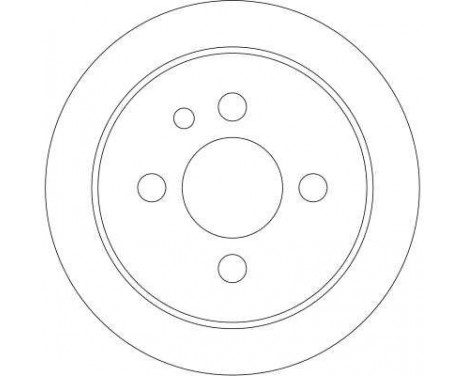 Brake Disc DF4334 TRW, Image 4