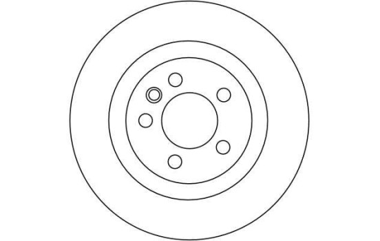 Brake Disc DF4343S TRW, Image 3