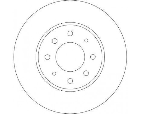 Brake Disc DF4345 TRW, Image 3