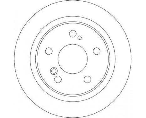 Brake Disc DF4355 TRW, Image 3