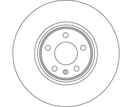 Brake Disc DF4358S TRW, Image 3