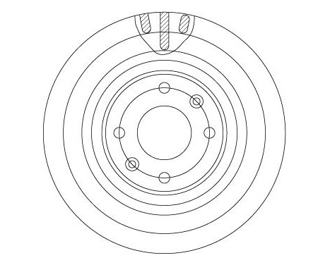 Brake Disc DF4363 TRW, Image 3