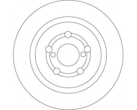 Brake Disc DF4380 TRW, Image 3