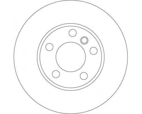 Brake Disc DF4390S TRW, Image 2