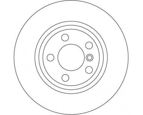 Brake Disc DF4392S TRW, Image 3