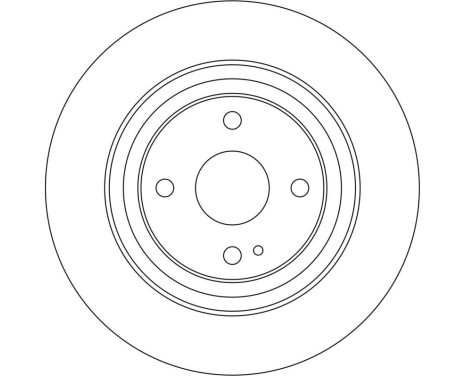 Brake Disc DF4406 TRW, Image 2