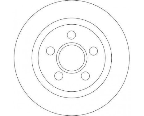 Brake Disc DF4407 TRW, Image 2