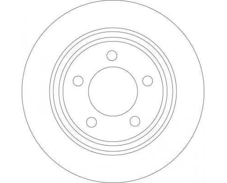 Brake Disc DF4420 TRW, Image 4