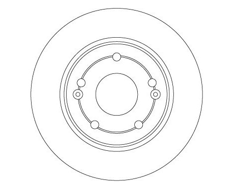 Brake Disc DF4428 TRW, Image 2