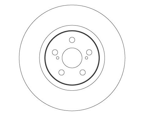 Brake Disc DF4445S TRW, Image 3