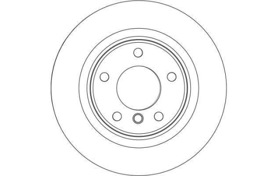 Brake Disc DF4451 TRW, Image 3