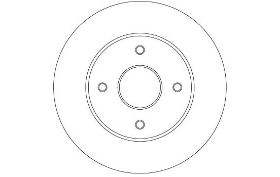 Brake Disc DF4452BS TRW, Image 3