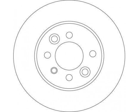 Brake Disc DF4455 TRW, Image 3