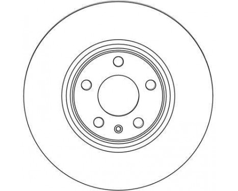 Brake Disc DF4470 TRW, Image 3