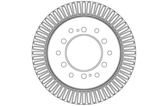 Brake Disc DF4484 TRW, Image 3