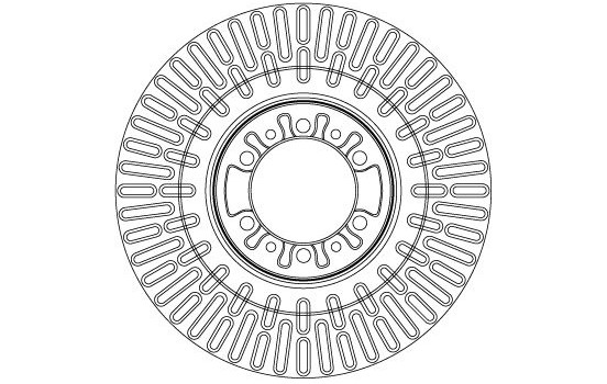 Brake Disc DF4485 TRW, Image 3