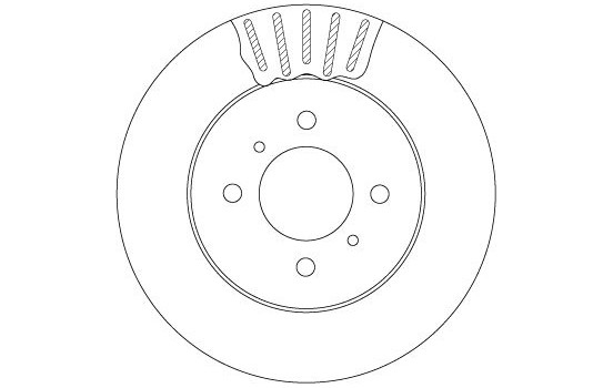 Brake Disc DF4498 TRW, Image 3